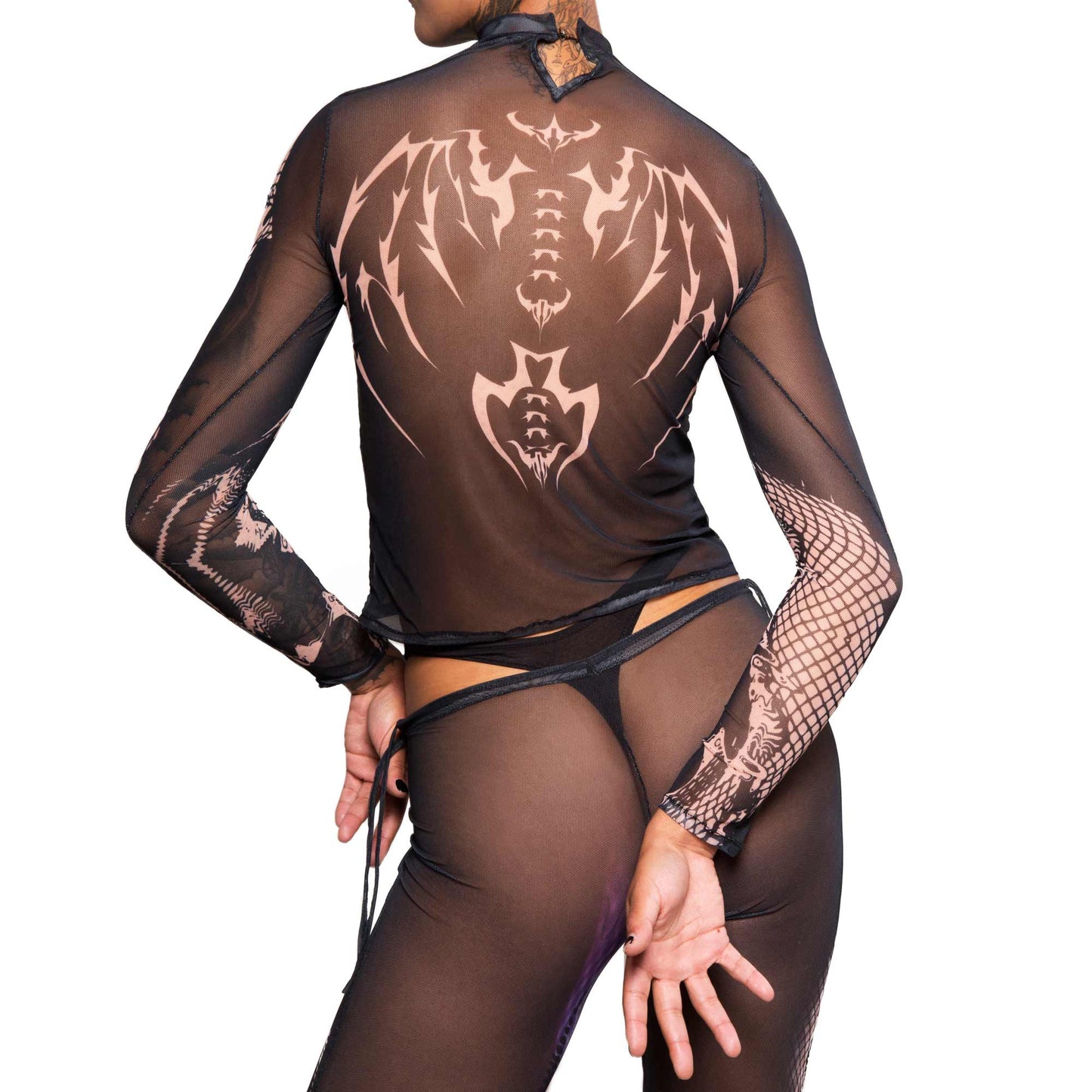 EBONY MESH TOP (7598984757479)