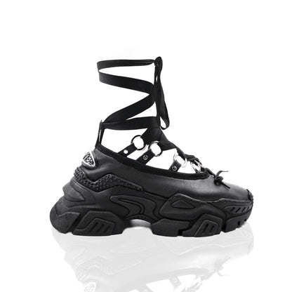 TAGLIONI BLACK SNEAKERS (8466790875367)