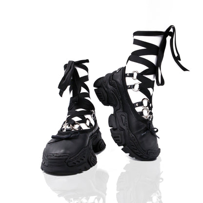 TAGLIONI BLACK SNEAKERS (8466790875367)