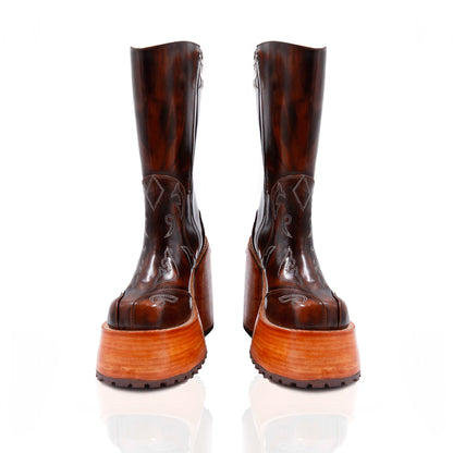 EROTICA BROWN BOOTS (8466792775911)