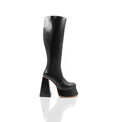 CHERRY BLACK BOOTS (8145005773031)