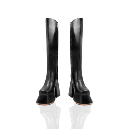 CHERRY BLACK BOOTS (8145005773031)