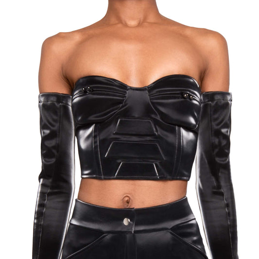 BLACK VENOM CORSET (8163663380711)